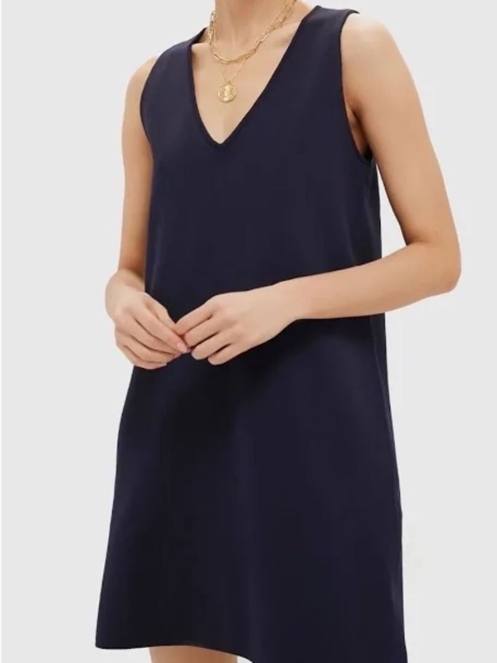 NWT Pomander Place (Tuckernuck) Bixby Navy Sleeveless Mini Dress
